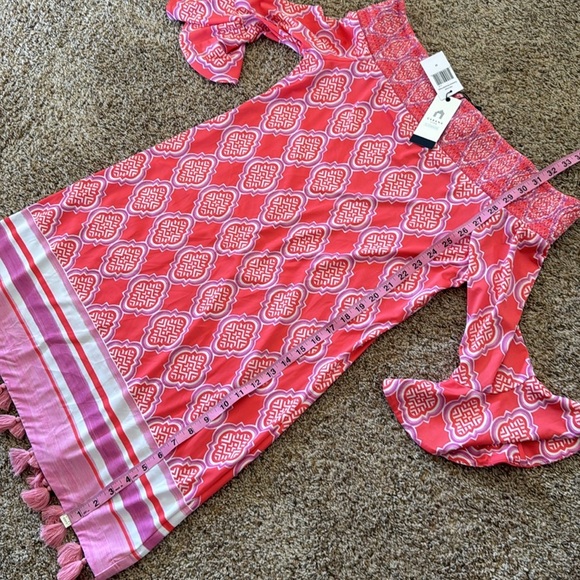 NWT CABANA LIFE Cora Geo Women's Off the Shoulder Dress size Medium - Picture 13 of 13